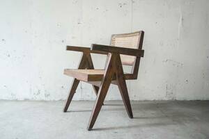 ピエールジャンヌレ オリジナル キングオフィスチェア　レターあり ローズウッド　Pierre Jeanneret ピエール　ジャンヌレ / プルーヴェ　