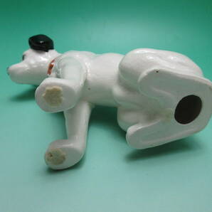 A385 ☆ ビクター犬 ニッパー 陶器製 置物 フィギュリン 高さ 約１４cm ☆の画像7