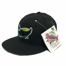 【デッドストック】90s NEWERA 59FIFTY USA製 ニューエラ MLBデビルレイズ ベースボールキャップ 7 1/4（57.7㎝） 新品 帽子 CAP 廃盤 レア_画像1