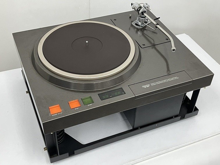 □□DENON DP-100/SME 3012-R レコードプレーヤー トーンアーム付