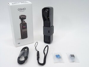 ●○【未使用品】DJI OSMO Pocket OT110 アクションカメラ ハンドヘルド 3軸ジンバル 4K オスモ オズモ ケース付○●016847003m○●