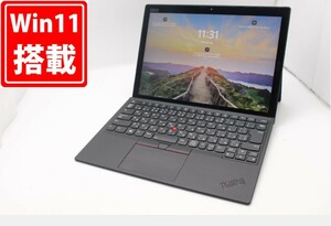  translation have 2K correspondence Touch 13 type Lenovo ThinkPad X1 Tablet Gen 3 Windows11. generation i5-8250U 8GB NVMe 256GB-SSD camera LTE wireless Office attaching 