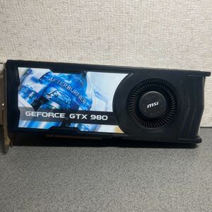 MSI GEFORCE GTX980 GTX980 4GD5 OCV1 PCパーツ グラフィックカード 