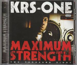 中古CD■HIPHOP■KRS-ONE／Maximum Strength／2008年■Boogie Down Productions, Wyclef Jean, Buckshot, Cam'ron, Prodigy, Redman, Oh No