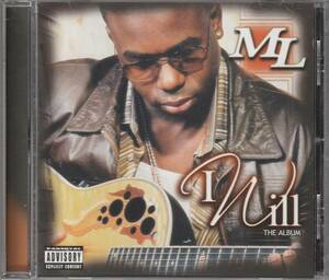 中古CD■R&B/SOUL■ML／I Will／2005年／インディR&B■Joe, R.Kelly, Usher, Trey Songz, Donell Jones, Carl Thomas, Mario Winans