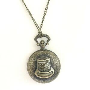 AC/DC 懐中時計 ネックレス necklace 時計 エーシーディーシー HELLS BELL ヘルズベル