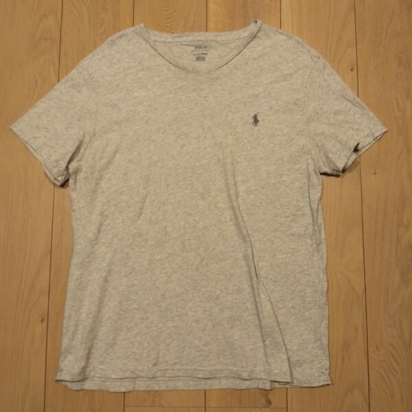 USA古着卸 Lサイズ Polo Ralph Lauren ポロ ラルフローレン ワンポイント ロゴ 刺繍 Tシャツ