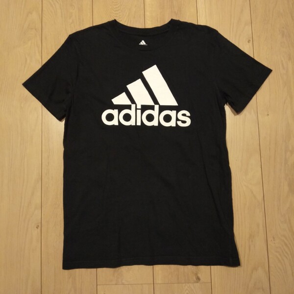 USA古着卸 Lサイズ adidas アディダス ロゴプリント Tシャツ