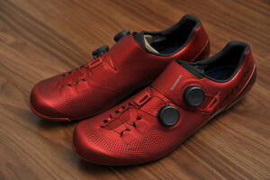 Shimano RC9 SH-RC903 SPD-SL Shoes シマノ ビンディングシューズ EUR 44(27.8 cm) レッド（限定カラー）