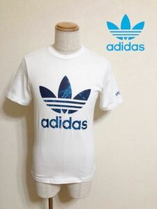 【新品】 adidas orignals TREFOIL TOKYO アディダス オリジナルス トレフォイル ロゴ 東京 Tシャツ トップス サイズO 半袖 DP0231 白