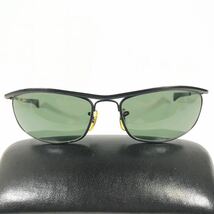 【レイバン】本物 Ray-Ban ボシュロム B&L オリンピアン W0646 カーキグレー色系×黒色系 メンズ レディース USA製 送料520円_画像3