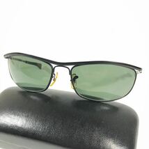 【レイバン】本物 Ray-Ban ボシュロム B&L オリンピアン W0646 カーキグレー色系×黒色系 メンズ レディース USA製 送料520円_画像4