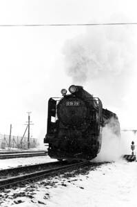 飾って楽しむ鉄道写真（去りゆく蒸気機関車：函館本線 ） NO.63540011「D51296」