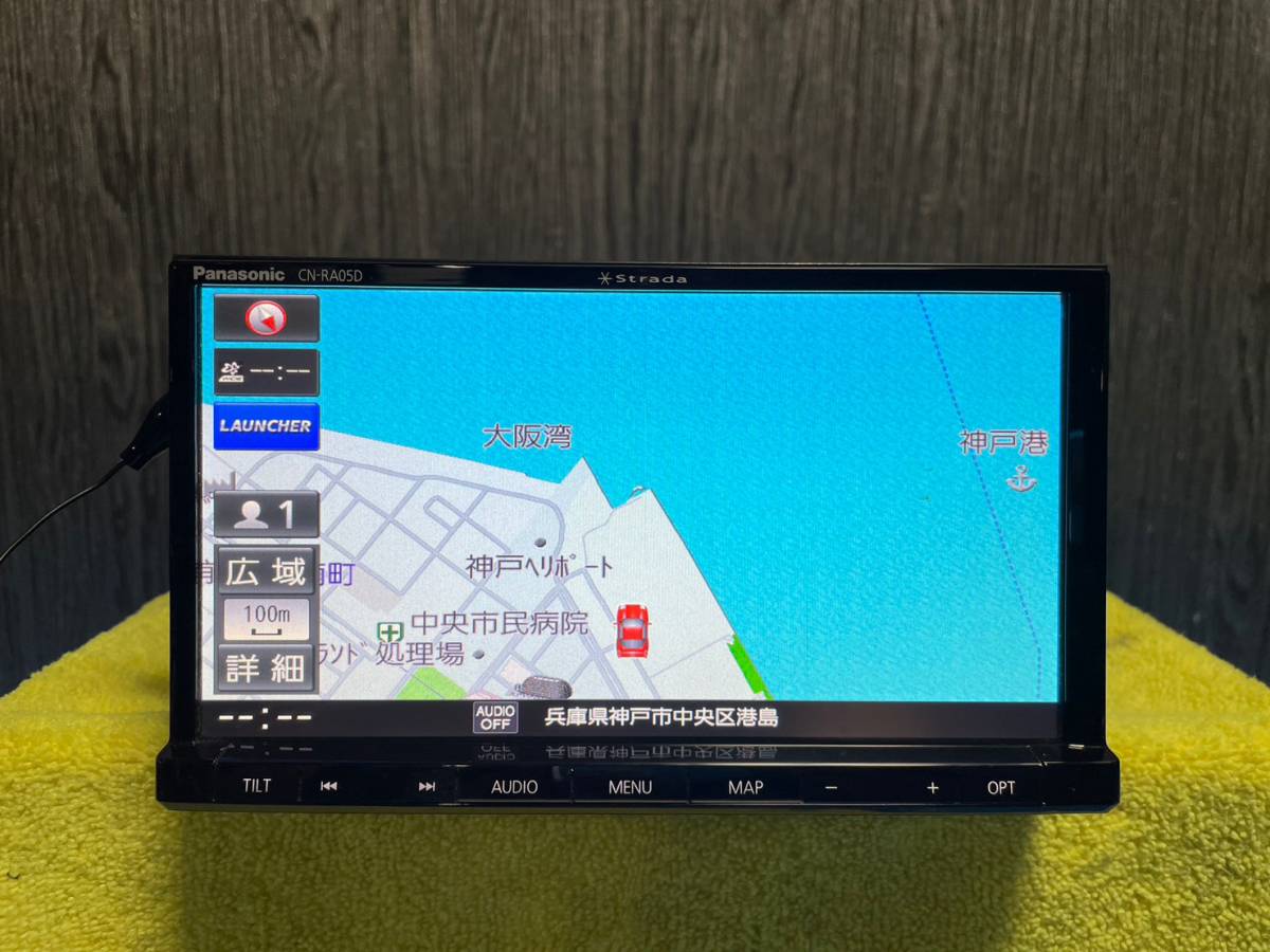☆Panasonic strada パナソニック ストラーダ CN-RA05D メモリーナビ