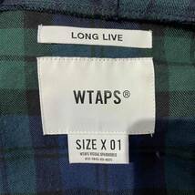 WTAPS 22ss BOUT/JACKET/FLANNEL Sサイズ 221TQDT-JKM02 ダブルタップス ボートフランネルジャケット_画像3