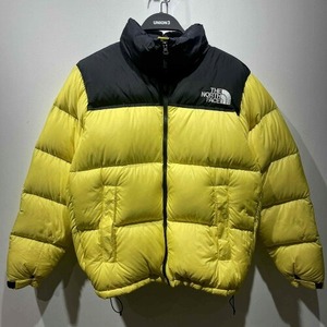 THE NORTH FACE NUPTSE JACKET Mサイズ ND92234 ザノースフェイス ヌプシダウンジャケット イエロー