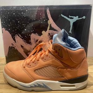 NIKE 2022 AIR JORDAN 5 RETRO SP DJ Khaled "Crimson Bliss" 27cm DV4982-641 ナイキ エアジョーダン5 レトロ DJキャレド