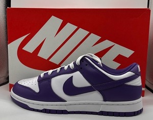 NIKE 22ss DUNK LOW RETRO Championship Court Purple 26.5cm DD1391-104 ナイキ ダンクローレトロ