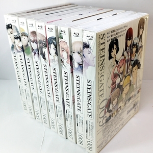 １本新品　シュリンク付　美品 STEINS;GATE 　シュタインズ・ゲート【初回限定版】 特典全付　全9巻セット Blu-rayセット ブルーレイ