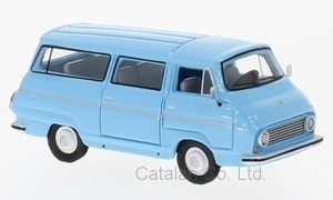 1/87 シュコダ スコダ バン バス 水色 ブルー チェコスロバキア 東欧 Skoda 1203 Bus Blue 1968 BoS-Model 梱包サイズ60