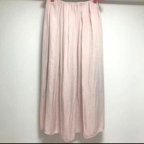 ドゥアルシーヴ　ロングスカート　薄ピンク　サイズＭ～L