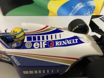 即決 ミニチャンプス アイルトン セナ 1/18 ウィリアムズ FW16 1994 ルノー MINICHAMPS AYRTON SENNA WILLIAMS RENAULT_画像9