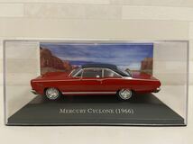 即決 デアゴスティーニ 1/43 アメリカンカーコレクション マーキュリー コメット サイクロン 1966 DeAGOSTINI MERCURY CYCLONE_画像1