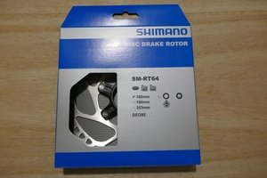 SHIMANO SM-RT64 160mm DEORE シマノ ディスクブレーキローター 内セレーション 