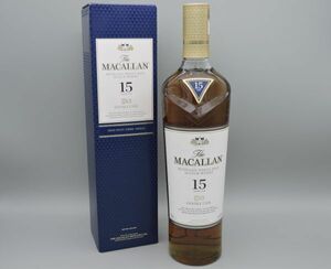 ●未開栓 The Macallan 15年 ダブルカスク 700ml 43% マッカラン ウイスキー 箱付