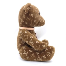 新品同様 ルイ・ヴィトン ドゥドゥ テディ ベア 茶 モノグラム ぬいぐるみ ベロア Doudou teddy ber velvet GI0739 LOUIS VUITTON_画像4