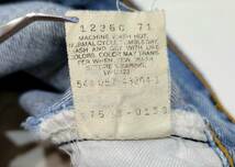 80s～ USA製 内股シングル levi's 501 実寸 w31 程度 ヒゲ落ち 80年代 アメリカ製 544 ビンテージジーンズ_画像10