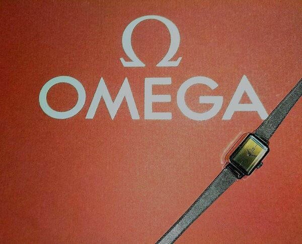 OMEGA・Ω・De Ville・1960's オメガ　レディース　カットガラス　希少品　レア物 スマートウォッチ SONY