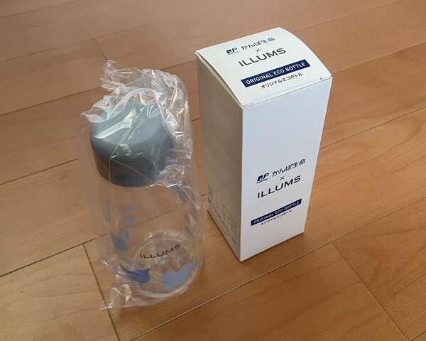 ＪＰかんぽ生命ｘILLUMS ORIGINARAL ECO BOTTLE オリジナルエコボトル 350ml 未使用新品 送料込