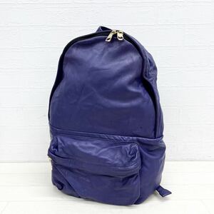 1044◎ TUMORI CHISATO ツモリチサト バッグ 鞄 リュックサック バックパック カジュアル パープル レディース
