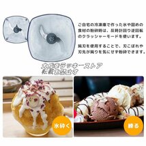 実用★ フードプロセッサー カプセルカッター かき氷器みじん切りアイスクラッシャー 離乳食 潰す 混ぜる 刻む砕く 練る 電動小型F333_画像7