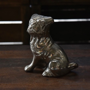 Vintage USA Ornament 'Bulldog' ブルドッグ 犬 オブジェ 動物 置物 ディスプレイ アメリカ アンティーク ヴィンテージ Y-1300