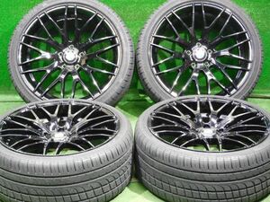 中古 ホイールタイヤ 4本 245/35R20 2020年製 6分山 エナジー INDIVIDUAL TYPE5 ラジアル タイヤ ALTENZO