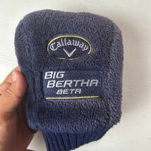 Callaway BIG BERTHA BETA フェアウェイウッド用ヘッドカバー 番手タグ3.5.X FW用 ビッグバーサベータ　管理番号418_画像3