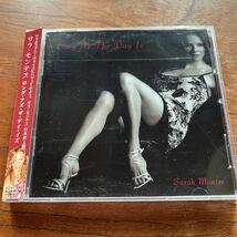 【帯付き稀少CD 自主制作盤！ジャズヴォーカル SEXY美脚 美女ジャケ】SARAH MONTES『LONG AS THE DAY IS』サラ・モンテス/ハスキーヴォイス_画像1