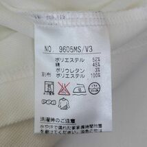 【人気】AND PER SE アンパスィ 半袖ポロシャツ ホワイト 白 Mサイズ ゴルフウェア メンズ ロゴ刺繍 日本製_画像9