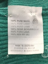 JAMES PRINGLE/セーター(薄手)/-/ウール/GRN/MADE IN SCOTLAND_画像4