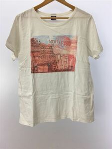 THE NORTH FACE◆Tシャツ/L/コットン/WHT/無地/nt4154N