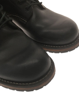 RED WING◆レースアップブーツ・ベックマンラウンド/US7.5/BLK/レザー_画像6