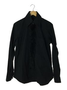 COMME des GARCONS HOMME PLUS◆長袖シャツ/S/コットン/BLK/PF-B035