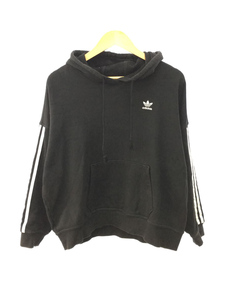 adidas◆パーカー/L/コットン/ブラック/H37799/アディダス