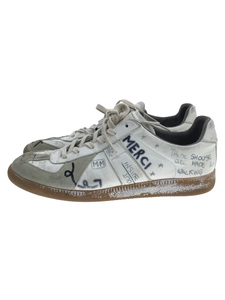 Maison Margiela* low cut sneakers /41/WHT/REPLICA/22/ scribbling / german sweatshirt 