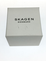 SKAGEN◆SKAGEN/スカーゲン/クォーツ腕時計/アナログ/-/ホワイト/シルバー/SKW3042_画像6