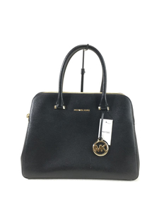 MICHAEL KORS◆ショルダーバッグ/BLK/無地/ショルダーベルト欠品