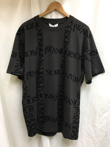 JW ANDERSON(J.W.ANDERSON)◆LOGO GRID総柄ロゴプリントTシャツ/JT0062PG0079938