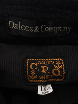 DALEES&Co/長袖シャツ/17.5/ウール/NVY_画像3